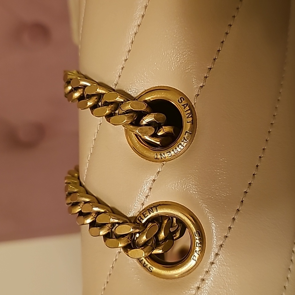 Authentic Saint Laurent Medium Loulou Shoulder Bag - Picture 9 of 17